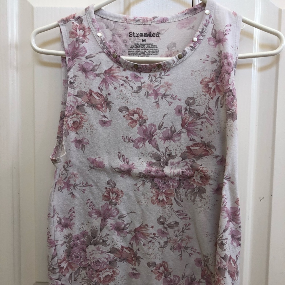 Floral Muscle Tee